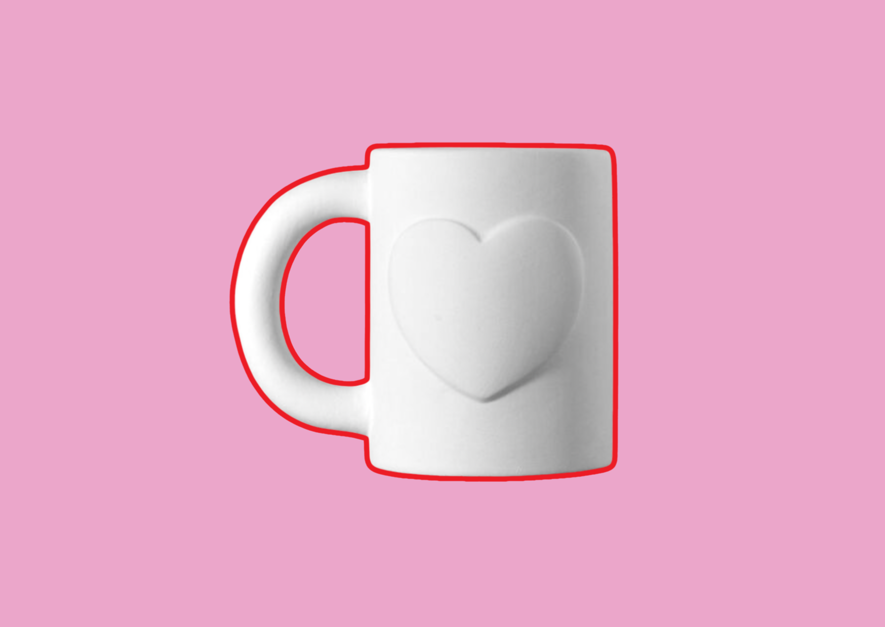 Kit de peinture sur céramique - Tasse